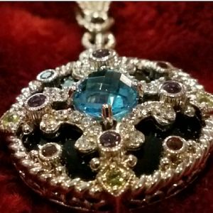 Judith Ripka Diamonique Pendant Enhancer